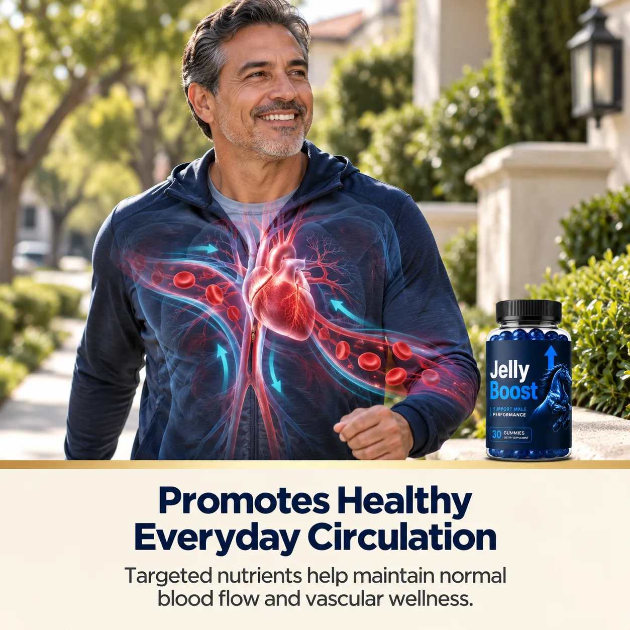 JellyBoost promotes healthy everyday circulation